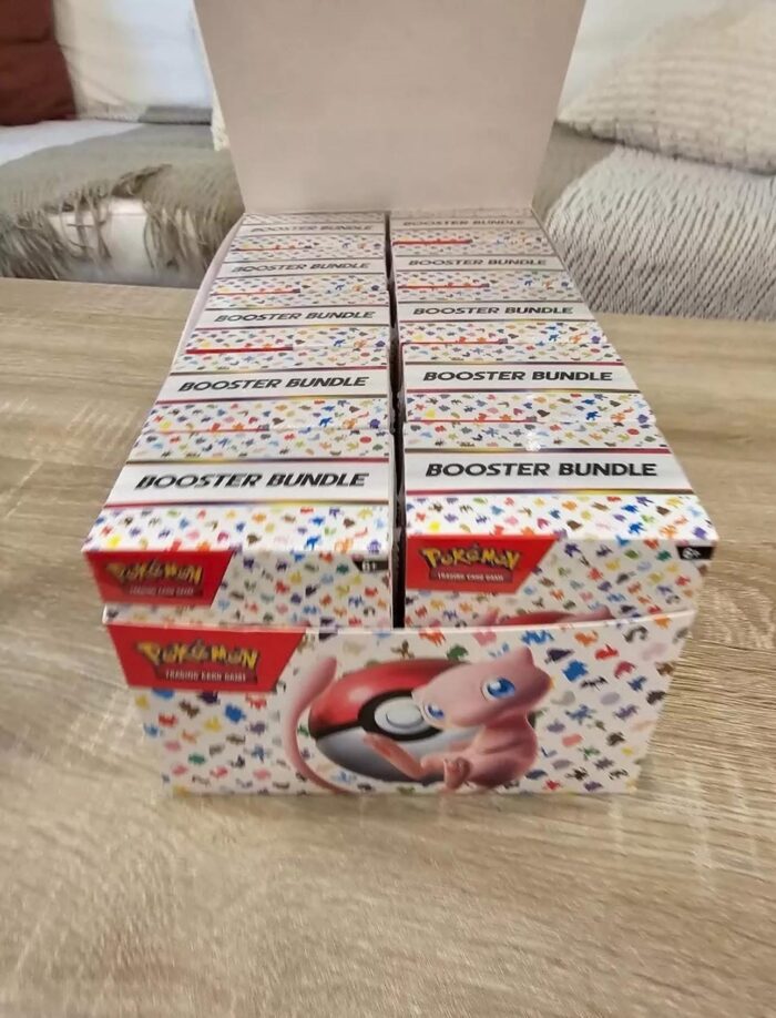 Pokemon 151 Booster Bundle Display Case – 10x Booster Bundles – NEW & UNOPENED