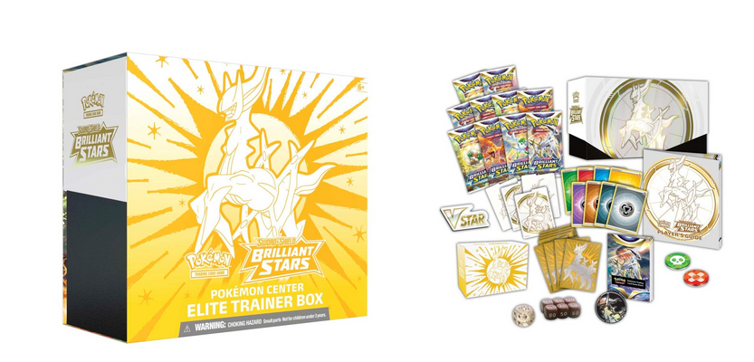 Sword & Shield-Brilliant Stars Pokémon Center Elite Trainer Box