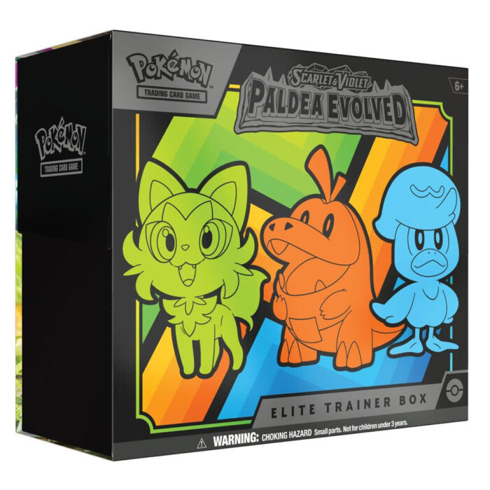 n stock Scarlet & Violet Paldea Evolved Elite Trainer Box POKEMON TCG
