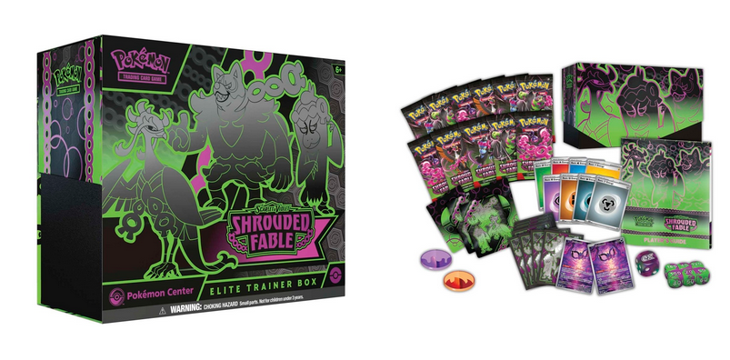 Scarlet & Violet-Shrouded Fable Pokémon Center Elite Trainer Box