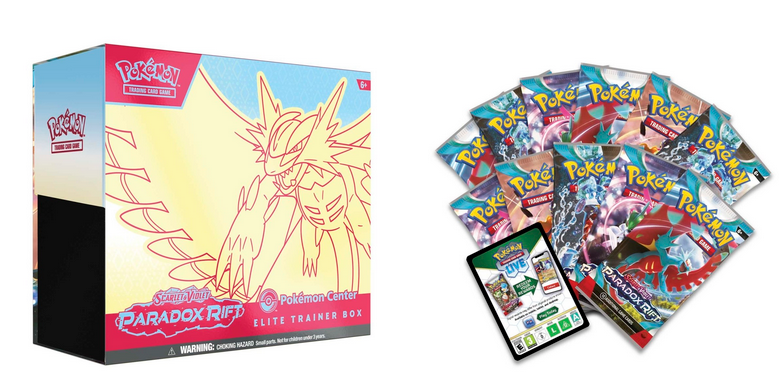 Scarlet & Violet-Paradox Rift Pokémon Center Elite Trainer Box (Roaring Moon)