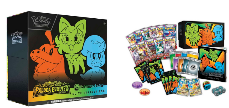 Scarlet & Violet-Paldea Evolved Pokémon Center Elite Trainer Box